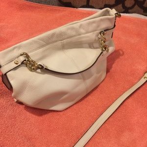 Coach purse - off white leather